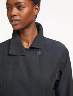 Rory Cotton Twill Jacket - Navy -Cefinn Clothing Store AU23 JK52 RORY NAVY LS 1731