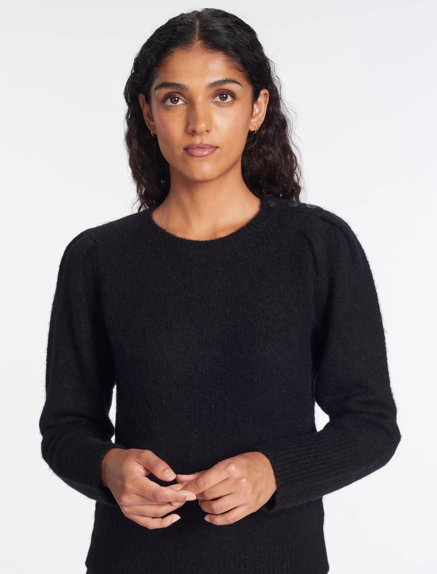 Joss Alpaca Jumper - Black 3 Joss Alpaca Jumper - Black
