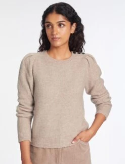Joss Alpaca Jumper - Taupe