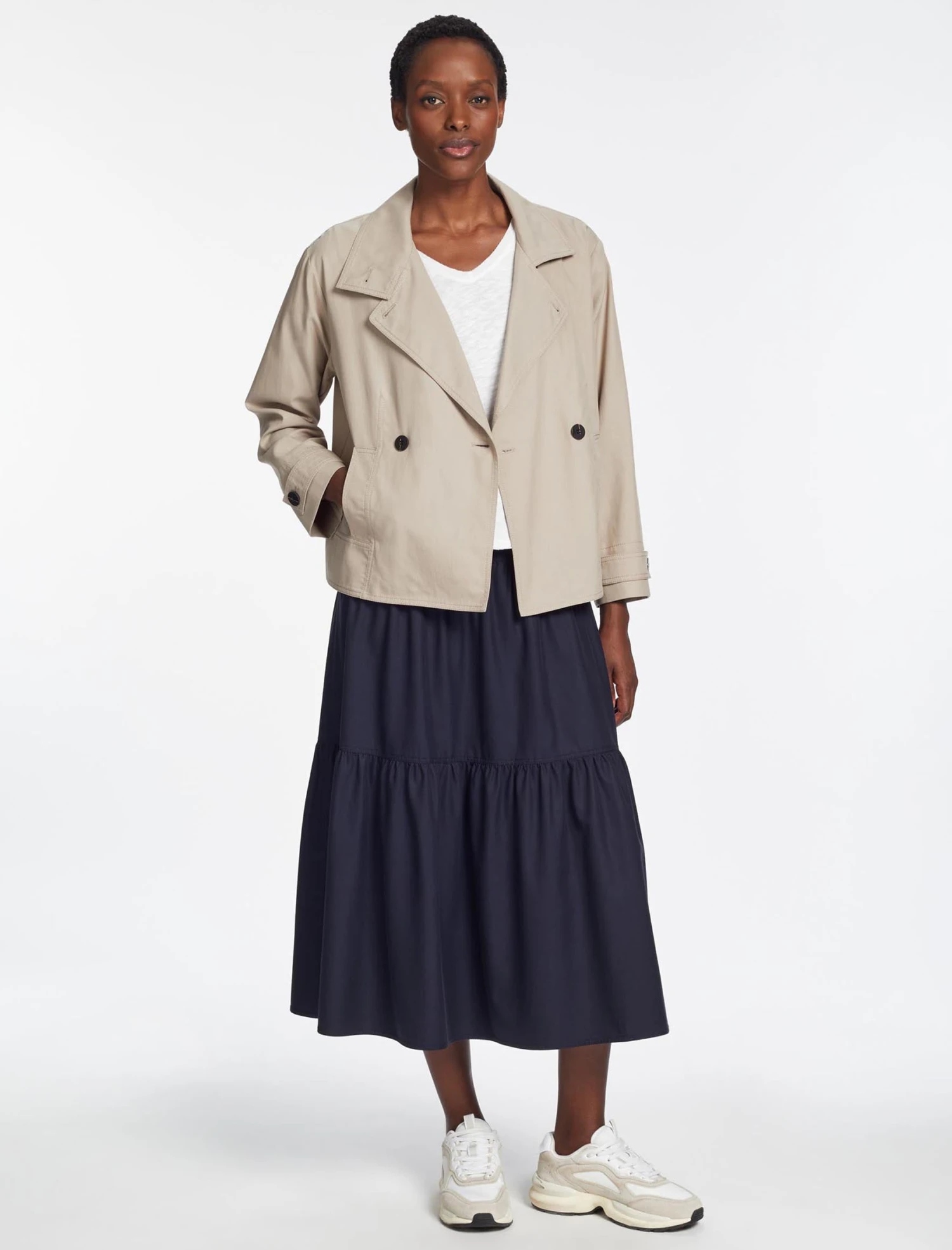 Rory Cotton Twill Jacket - Beige 5 Rory Cotton Twill Jacket - Beige - Image 3