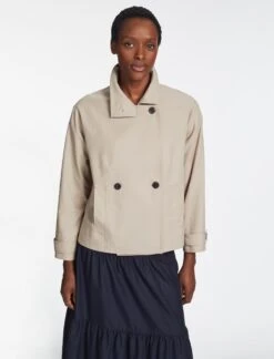 Rory Cotton Twill Jacket - Beige 13 Rory Cotton Twill Jacket - Beige -Cefinn Clothing Store AU23 RORY JK52 NAVY 1781