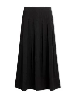 Sophia Techni Voile Maxi Skirt - Black 15 Sophia Techni Voile Maxi Skirt - Black -Cefinn Clothing Store AU23 SK168 SOPHIA BLACK CO