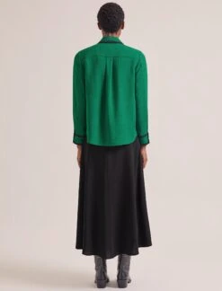 Sullivan Techni Voile Shirt - Emerald Green 14 Sullivan Techni Voile Shirt - Emerald Green -Cefinn Clothing Store RSHT S85 SULLIVAN EMERALDGREEN LS 2033