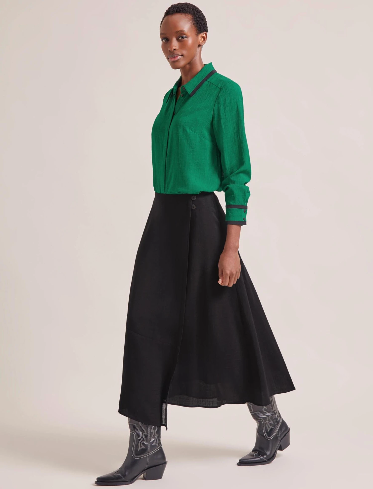 Sullivan Techni Voile Shirt - Emerald Green 4 Sullivan Techni Voile Shirt - Emerald Green - Image 2