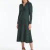 Josie Wool Knit Dress - Dark Green -Cefinn Clothing Store SP22 D397 JOSIE DARK GREEN LS 7645 eae6fa06 2643 4a7c 9e0b 82558b19d6ad