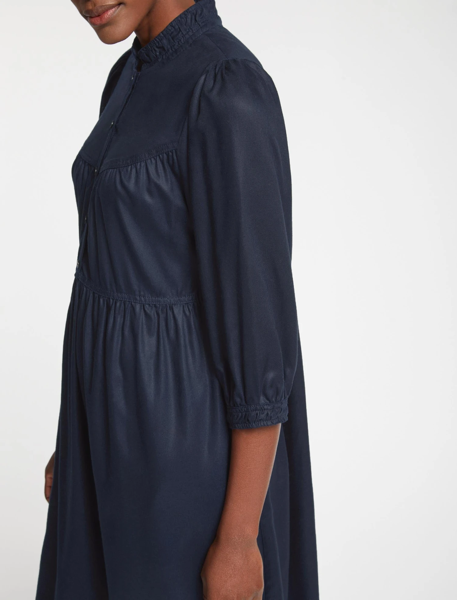 Cleo Midi Dress - Navy 6 Cleo Midi Dress - Navy - Image 4