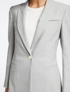 Jamie New Wool Blazer - Light Grey 12 Jamie New Wool Blazer - Light Grey -Cefinn Clothing Store SP23 JK47 JORDAN LIGHTGREY LS 5657