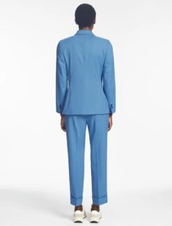 Jamie New Wool Blazer - Blue -Cefinn Clothing Store SP24 JK45 JAMIE BLUE LS 723