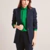 Jamie New Wool Blazer - Navy -Cefinn Clothing Store SP24 JK45 JAMIE NAVY LS 7331