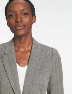 Josephine Blazer - Taupe -Cefinn Clothing Store SP24 JK63 JOESPHINE TAUPE LS 557