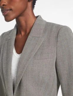 Josephine Blazer - Taupe -Cefinn Clothing Store SP24 JK63 JOESPHINE TAUPE LS 558