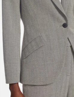 Josephine Blazer - Taupe -Cefinn Clothing Store SP24 JK63 JOESPHINE TAUPE LS 569