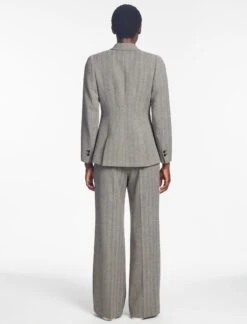 Josephine Blazer - Taupe -Cefinn Clothing Store SP24 JK63 JOESPHINE TAUPE LS 572