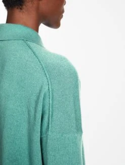 Kelly Cashmere Jumper - Mint -Cefinn Clothing Store SP24 K144 KELLY MINT LS 216