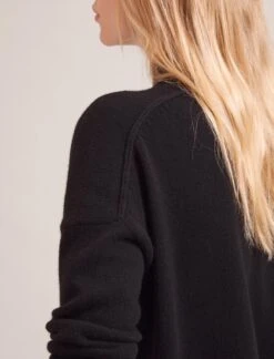 Johanna Cashmere Jumper - Black -Cefinn Clothing Store SP24 K171 JOHANNA BLACK LS 17362