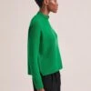 Johanna Cashmere Jumper - Emerald Green -Cefinn Clothing Store SP24 K171 JOHANNA EMERALDGREEN LS 02521