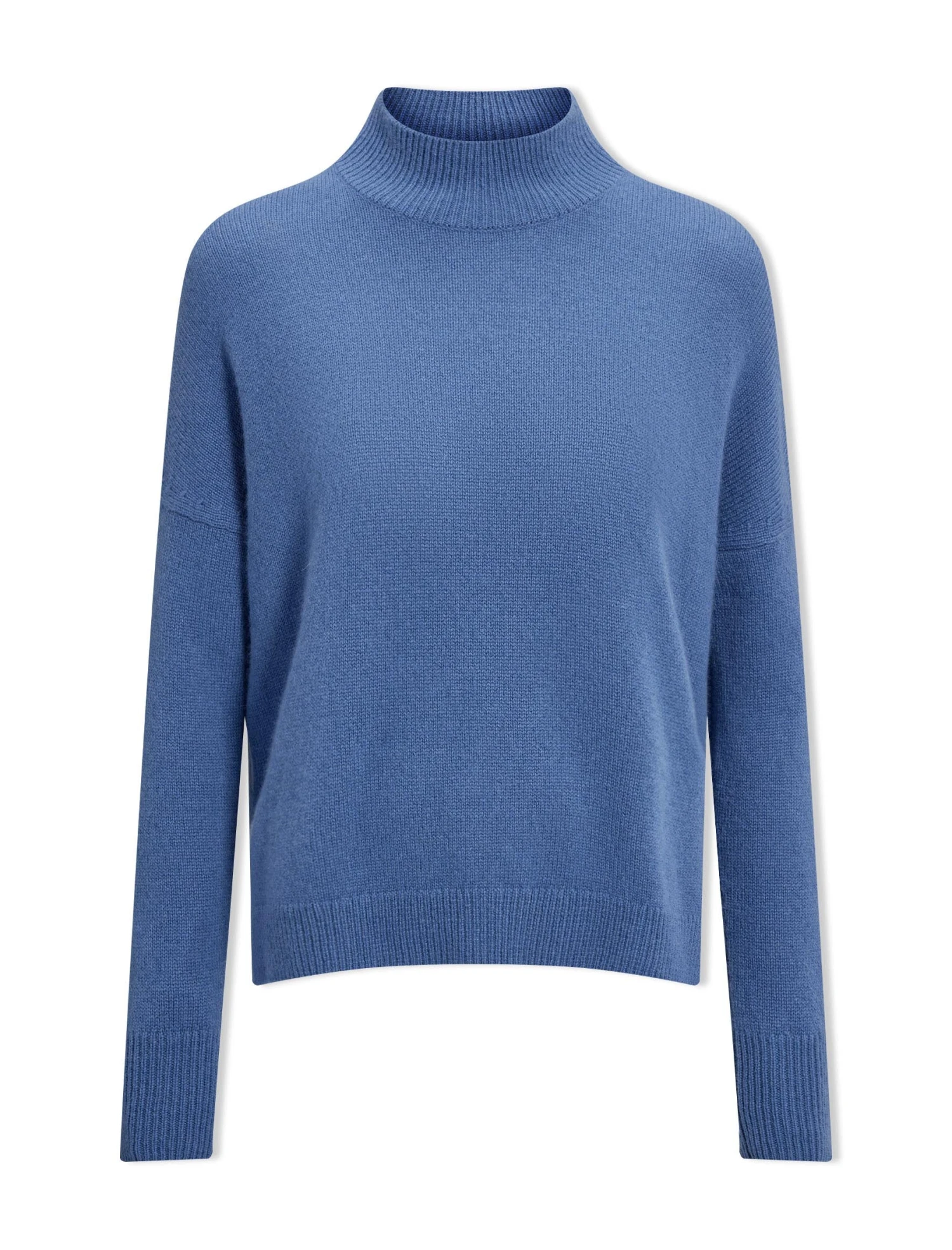 Johanna Cashmere Jumper - Mid Blue 7 Johanna Cashmere Jumper - Mid Blue - Image 5