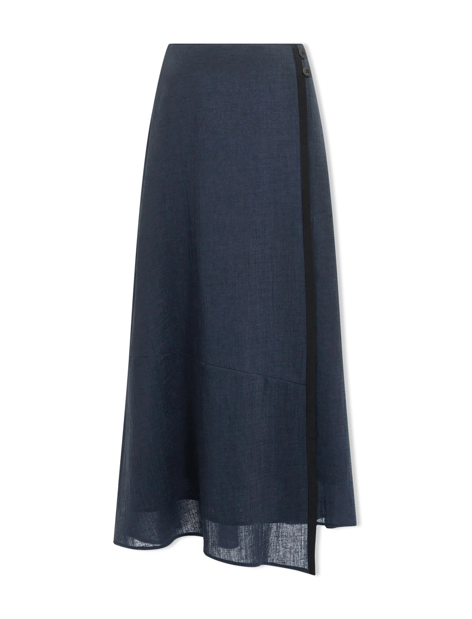 Sonia Techni Voile Maxi Skirt - Navy 8 Sonia Techni Voile Maxi Skirt - Navy - Image 6