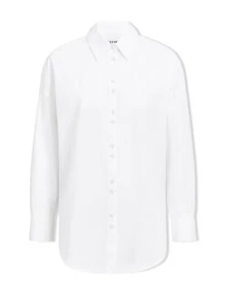 Sammy Organic Cotton Oversized Shirt - White 15 Sammy Organic Cotton Oversized Shirt - White -Cefinn Clothing Store SU23 S70 SAMMY WHITE CO OPT