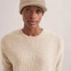 Beata Cashmere Hat - Beige -Cefinn Clothing Store WI23 H3 BEATA BEIGE LS 1314