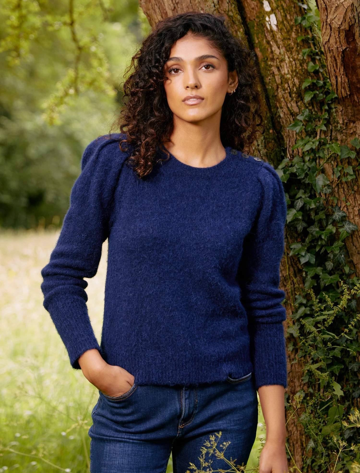 Joss Alpaca Jumper - Dark Blue 5 Joss Alpaca Jumper - Dark Blue - Image 3